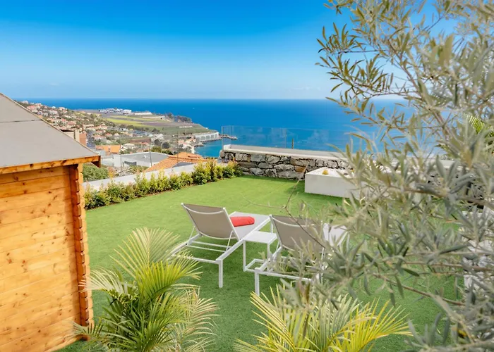 Ocean View Villa, Private Pool And Terrace Санта-Крус